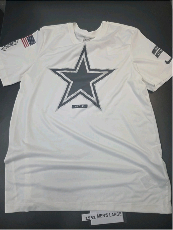 Nike Other - Nike Dallas Cowboys Salute to Service Dri-FIT Shirt Men’s Large White #1552
